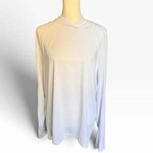 prAna Men's Calder Hoodie - Medium White
